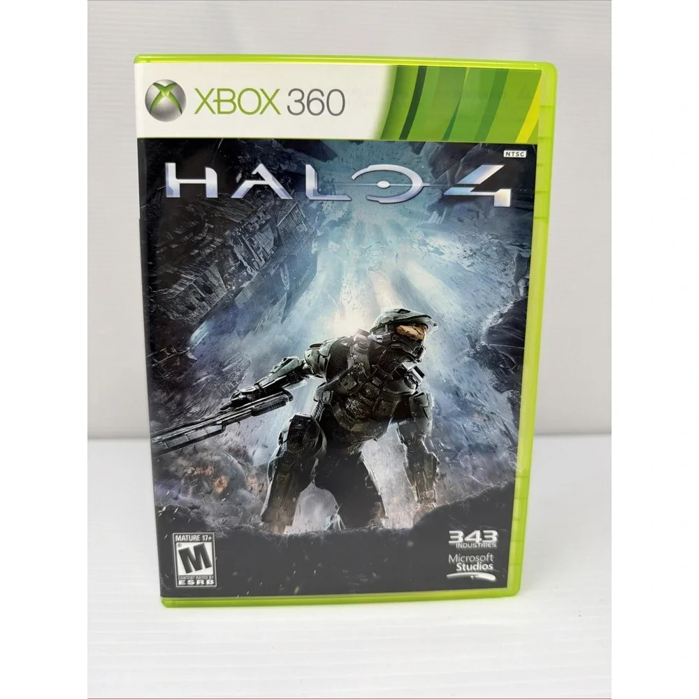 Halo 4 (Microsoft Xbox 360, 2012)‎ Complete CIB Tested Working Clean